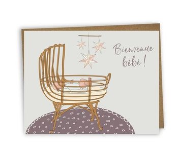 Bilingual greeting cards  - Welcome little one