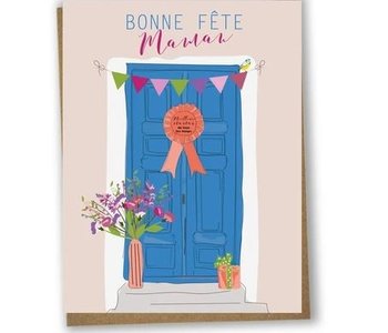 Greeting Card - Bonne Fête Maman
