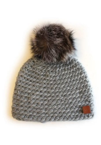 Classic Racoon Tuque with Fleece Lining - more colors!