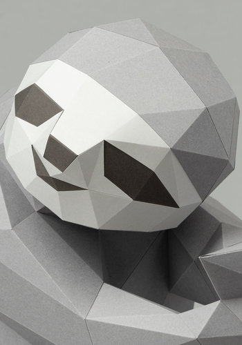 3D Paper Model - Sloth
