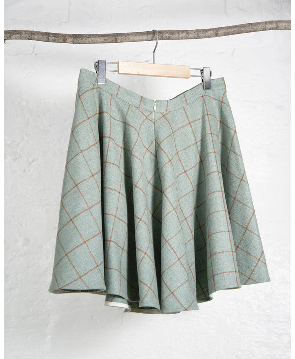 Green Tartan AB Circle Skirt