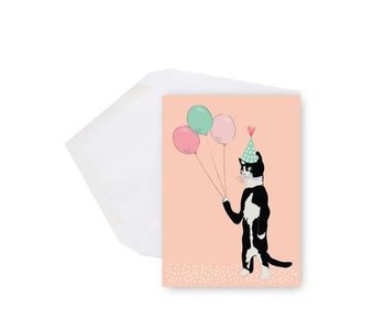 Mini Card - Birthday cat