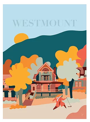 Heredes Poster - Westmount 30 x 40 cm
