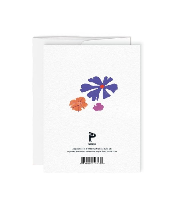 Paperole Card - Bloom