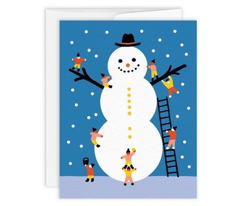 Carte giant snowman