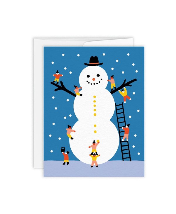Paperole Carte giant snowman