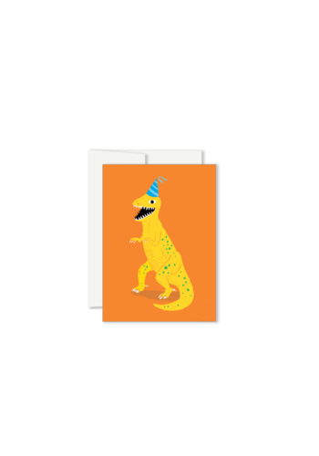 Mini Dino Greeting Card