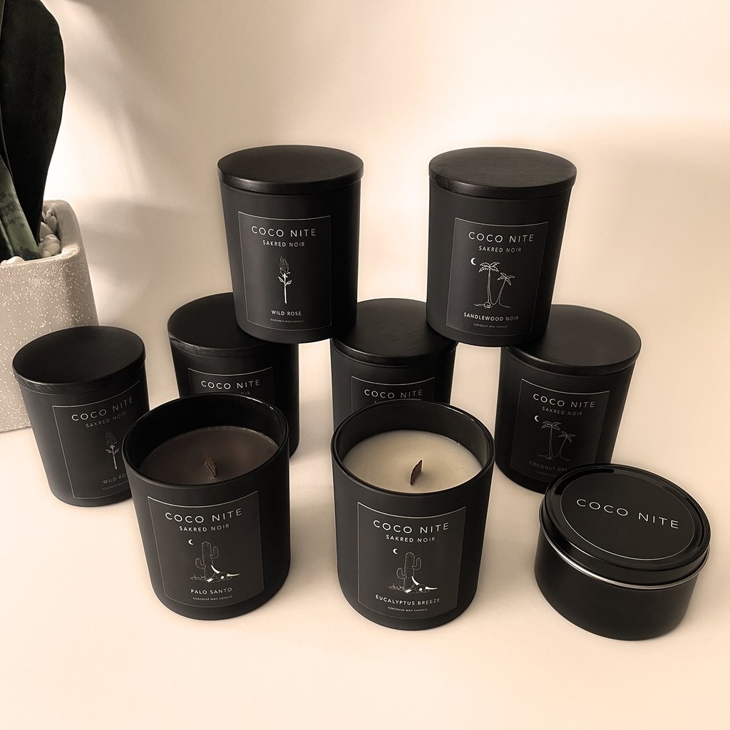 Sakred Noir Candles - Botanical