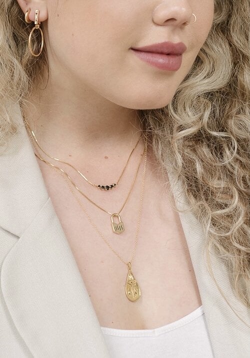 Sarah Mulder Jewelry Fuerte necklace  - 2 color options
