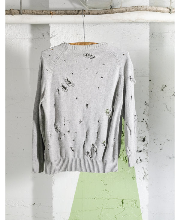 Hole Sweater - Grey