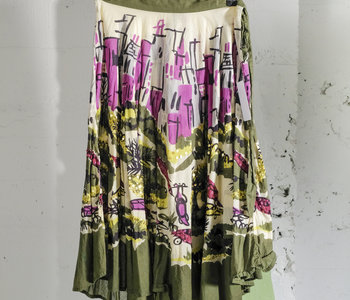 Sparkling urban valley skirt