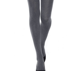 Opaque coton tights for kids - Grey mix