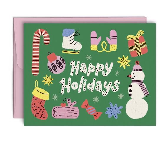Paperole Greeting Card Happy Holidays