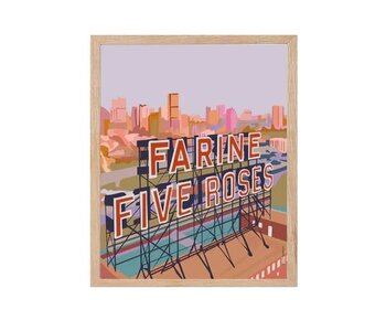 Farine Five Roses Print