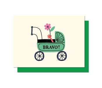 Mini Bravo Greeting Card