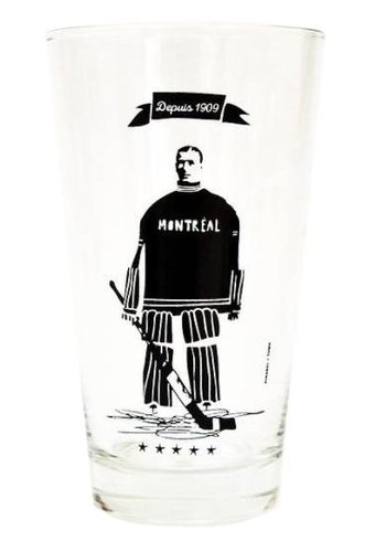 Hockey Goalie Pint Glass
