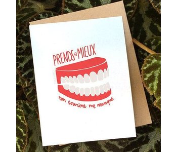 Sourire Greeting Card