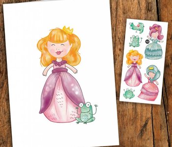 Princesses Greeting Card