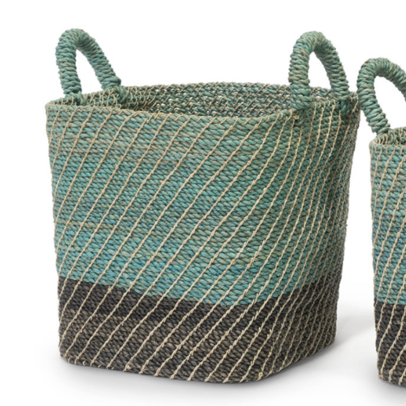 MH Basket - Lagos - Woven Blue Ombre -