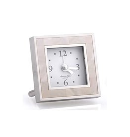 MH Alarm Clock - Square - MOP & Silver