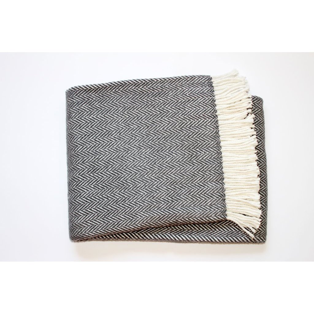 A Soft Idea / Apparel Solutions Throw - Herringbone Plush - 55x70 -