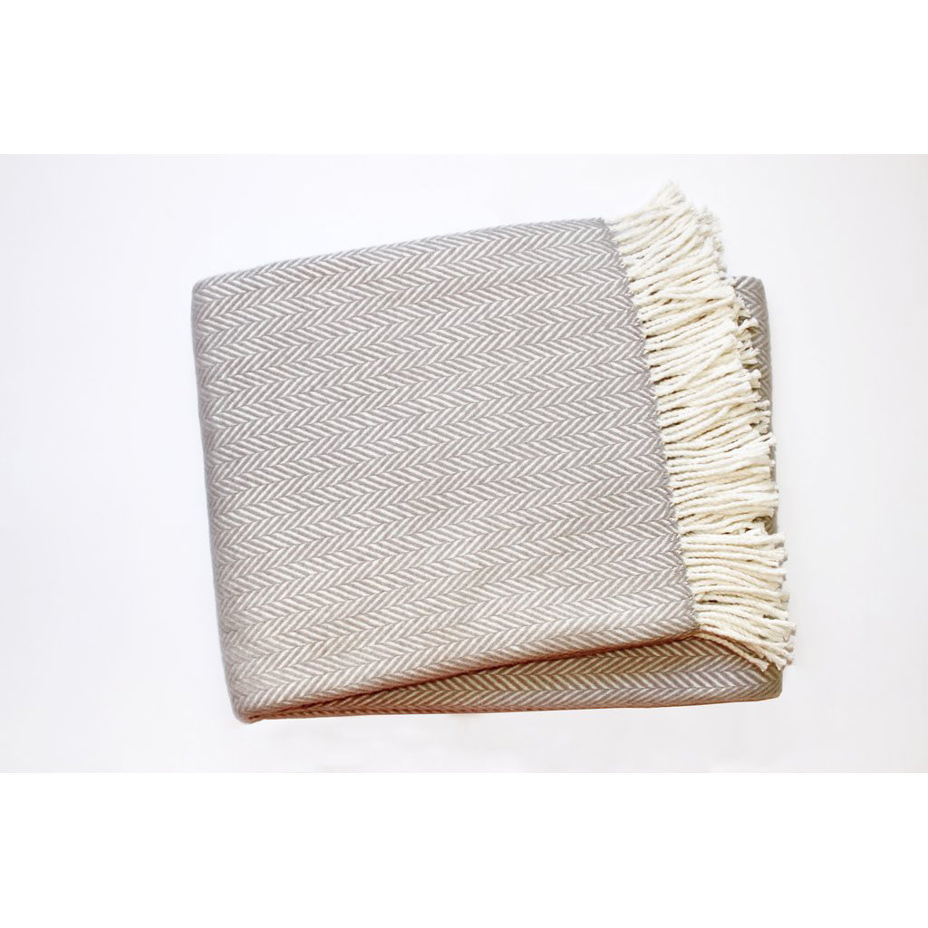 A Soft Idea / Apparel Solutions Throw - Herringbone Plush - 55x70 -