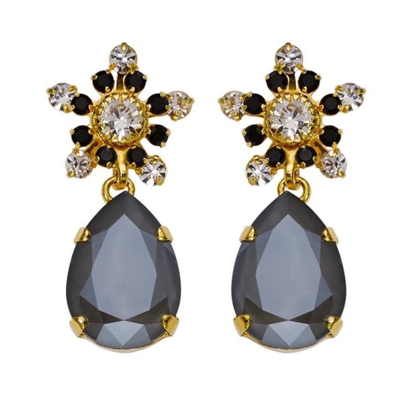 MH Earrings - Art Deco -