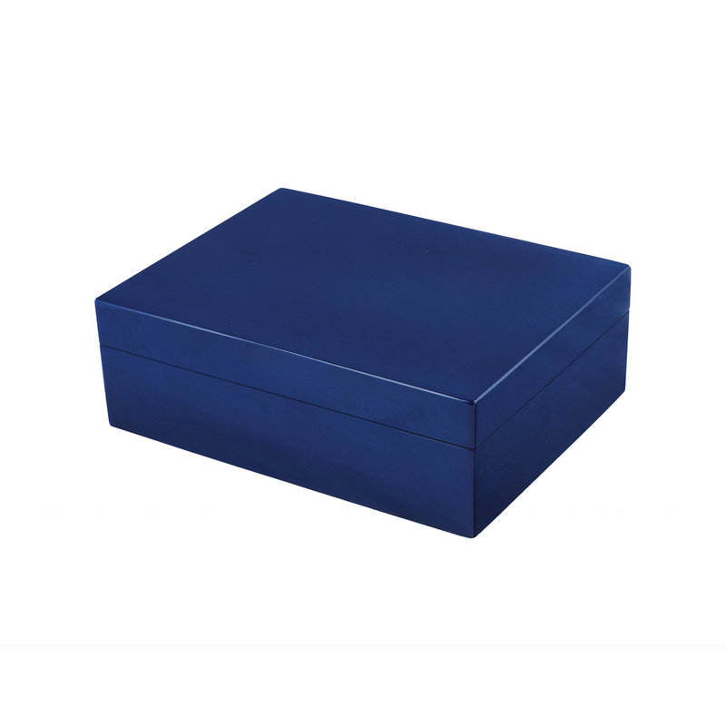 MH Box - Wood - (8x6x3) -  Blue