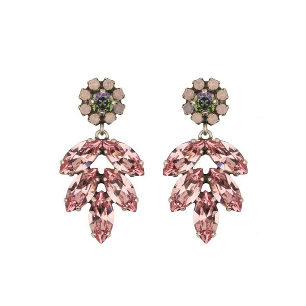 MH Earrings - Aphrodite -  9 - Pink/Green