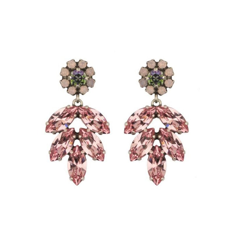 MH Earrings - Aphrodite -  9 - Pink/Green
