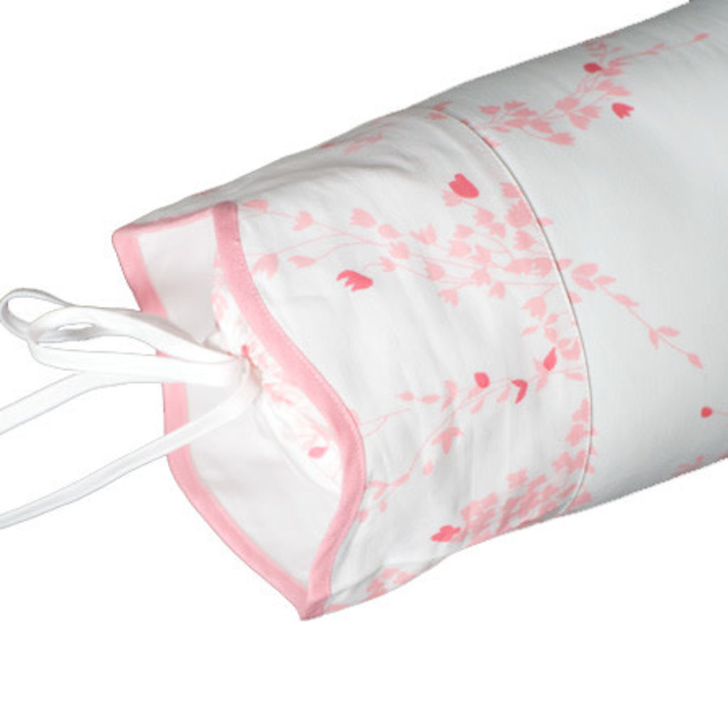 D. Porthault Jete de Fleurs - Pink - Bedding -  Sham - Neckroll