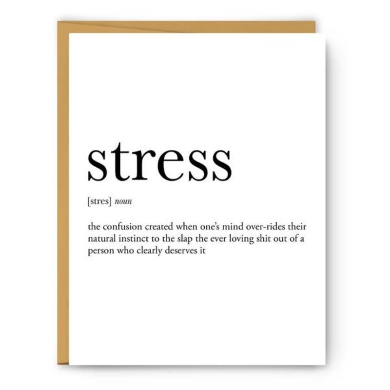 MH Card - Definition - Stress