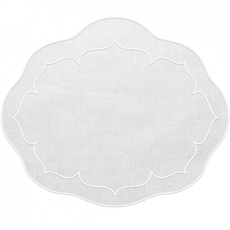 MH Linho - Oval Mat - Linen