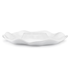 MH Melamine Ruffle Platters