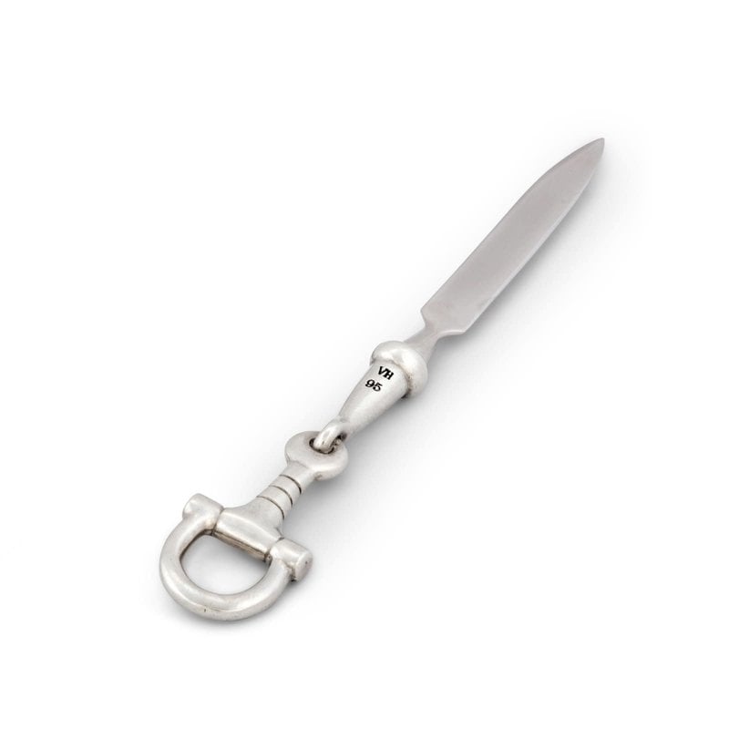 MH Letter Opener - Equestrian Bit - Pewter