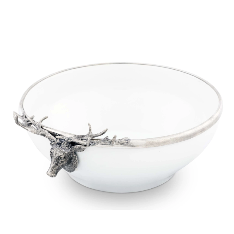 MH Bowl - Elk Head - Stoneware - Large