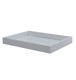 MH Tray - Lacquered - Vanity - White - Small - 11" x 8"