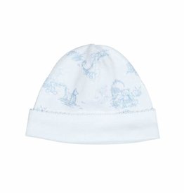 MH Baby Hat - Toile - Blue