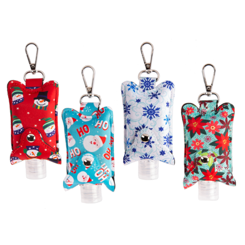 MH Hand Sanitizer  Sleeve - Holiday - Assorted Designs