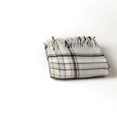 MH Throw - Classic Plaid w/Fringe - 55x67 -