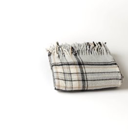 MH Throw - Classic Plaid w/Fringe - 55x67 -