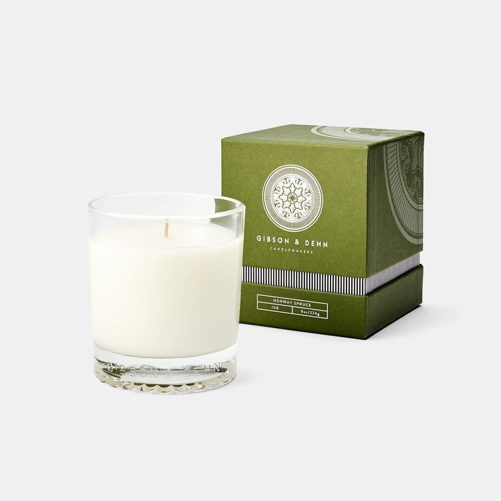 MH Gibson & Dehn -  9 0z Candle - Norway Spruce