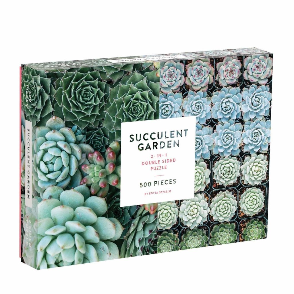 MH Puzzle - Succulent Garden - Double-Sided - 500 Pieces