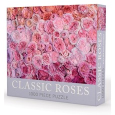 MH Puzzle - Classic Roses - 1000 Pieces - 27.5" x 19.5"
