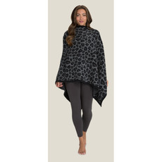 MH Poncho - CozyChic - Leopard -  Graphite