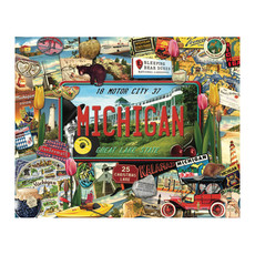 MH Puzzle - Michigan by Kate Thacker- 1000 pieces