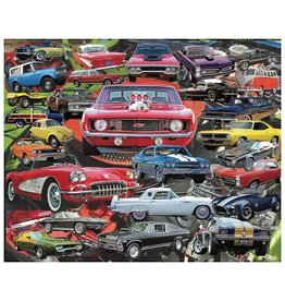 MH Puzzle - Boomers' Favorite Cars - 1000 pieces
