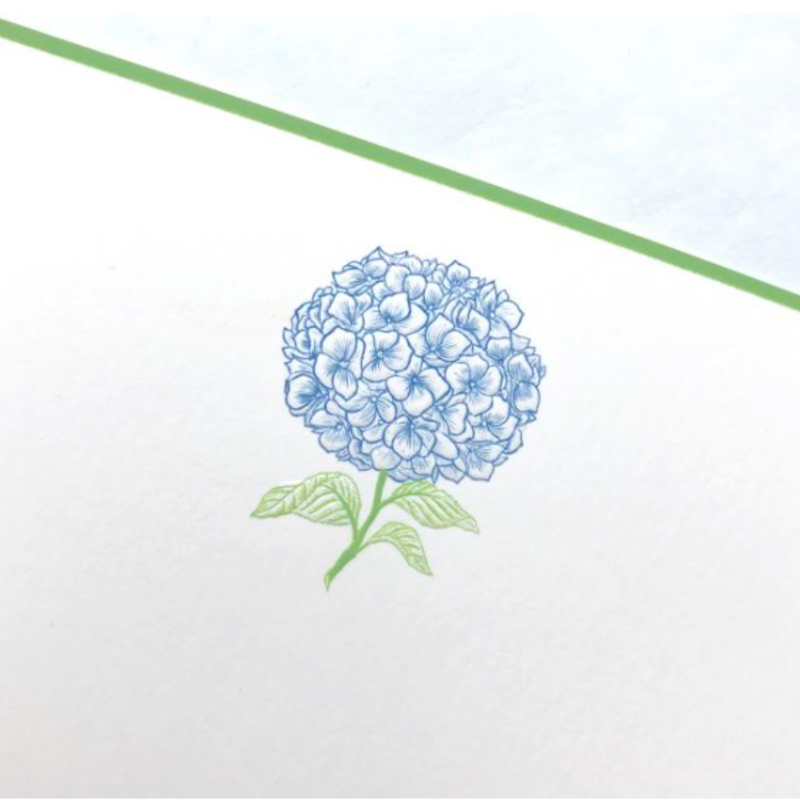 MH Boxed Notecards - Hydrangea - Blue