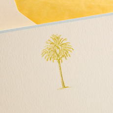 MH Boxed Notecards - Palm Tree - S/10
