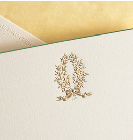 MH Boxed Notecards - Wreath - Myrtle - Gold